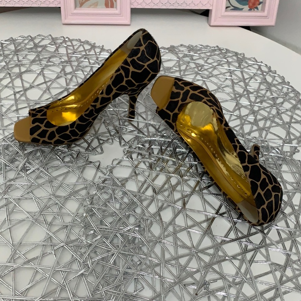 BCBGirls peep-toe heels